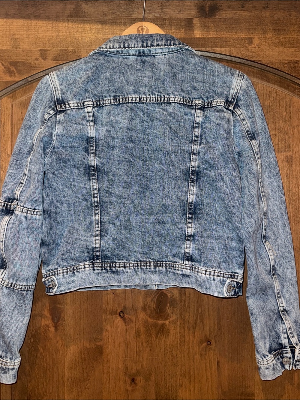 Free People Rumors Blue Denim Jacket - Picture 2 of 4